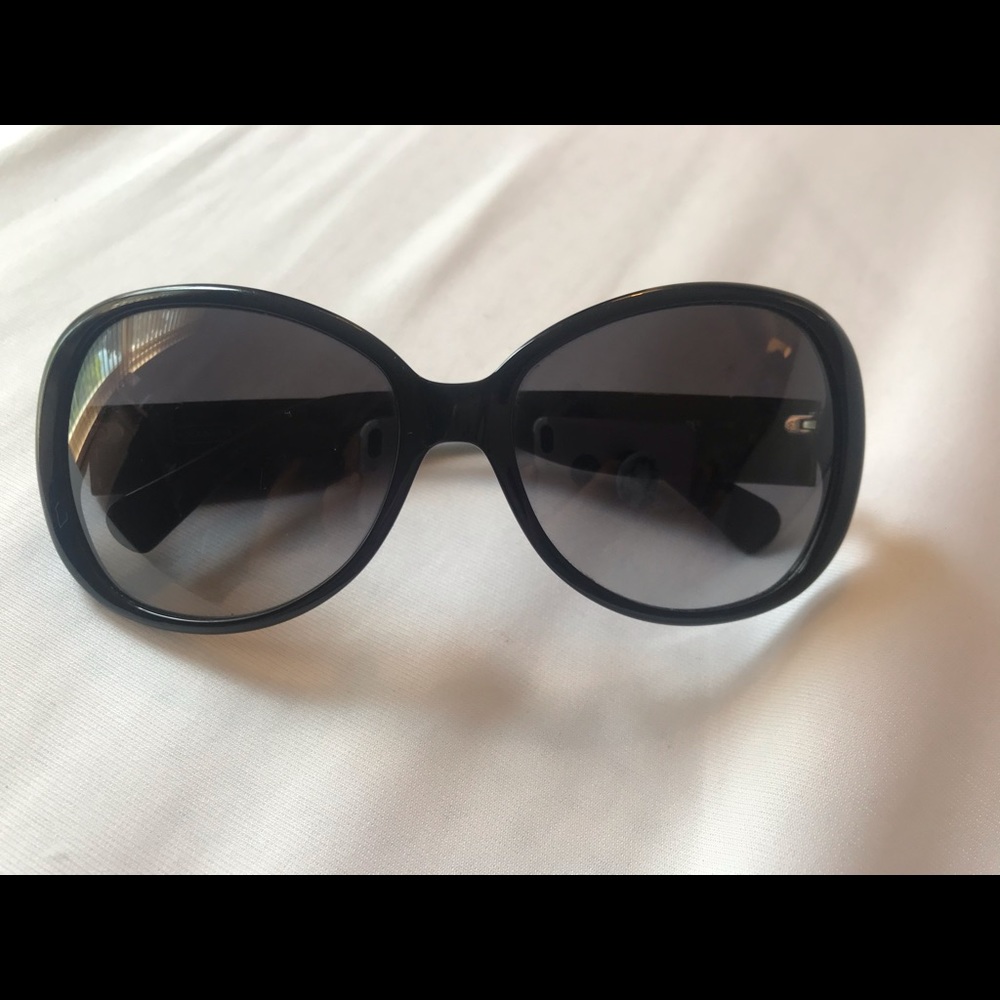 Coach Women's Oversized Black Sunglasses